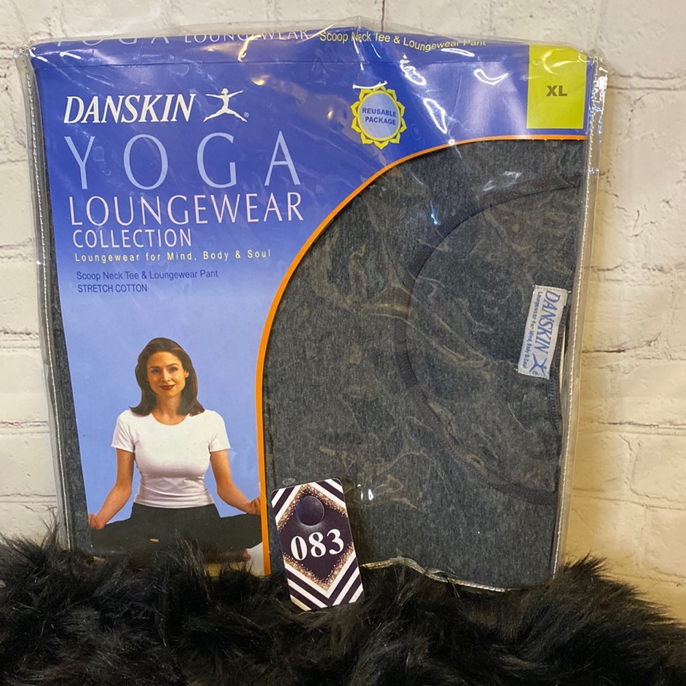 Danskin yoga lounge wear extra large in dark heather gray
